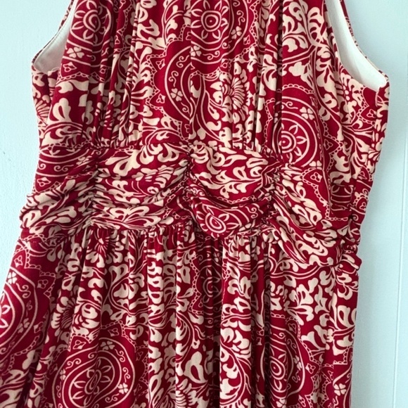 Excellent condition Elizabeth USA maxi dress halter style size L - Picture 5 of 9